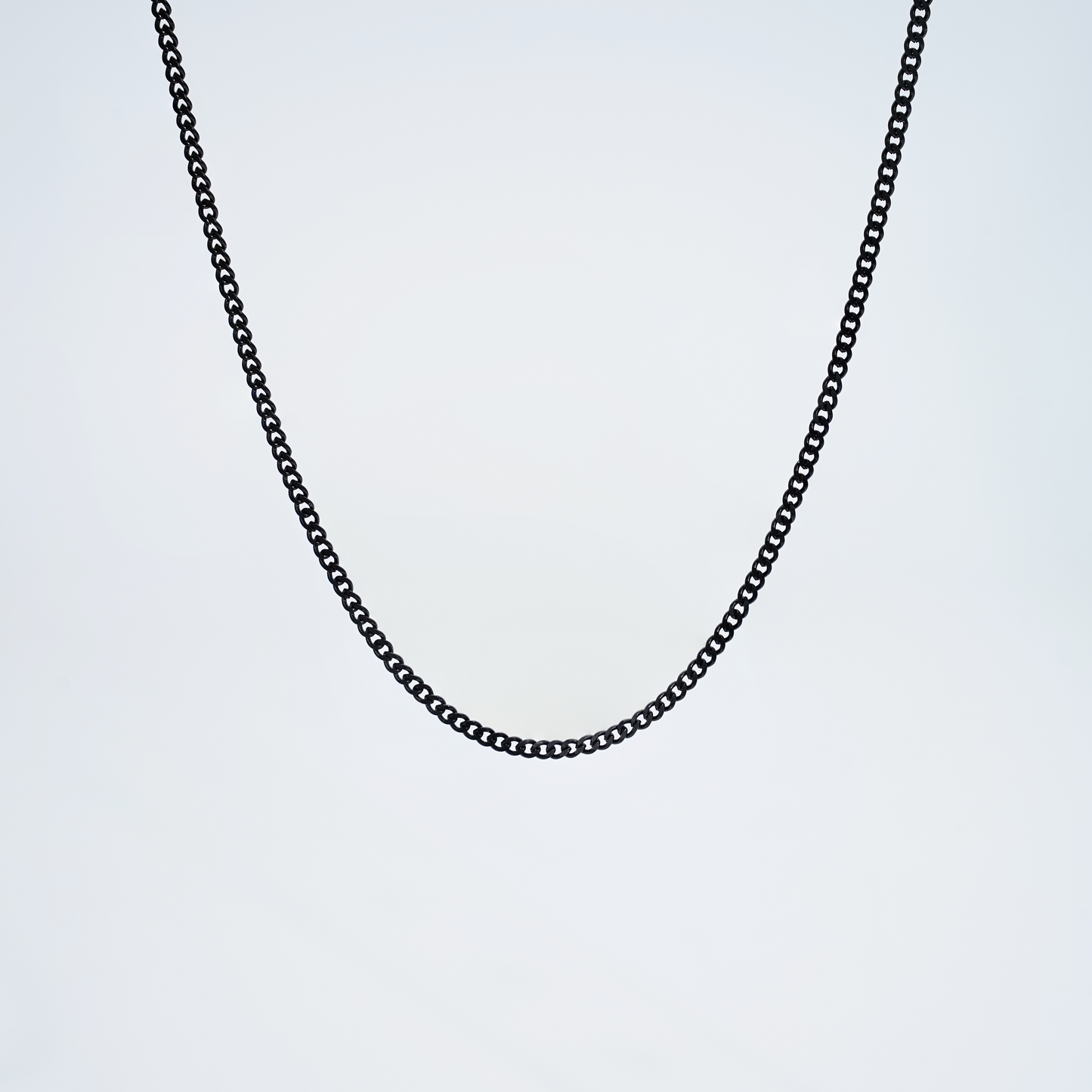 Cuban Chain Black 2mm