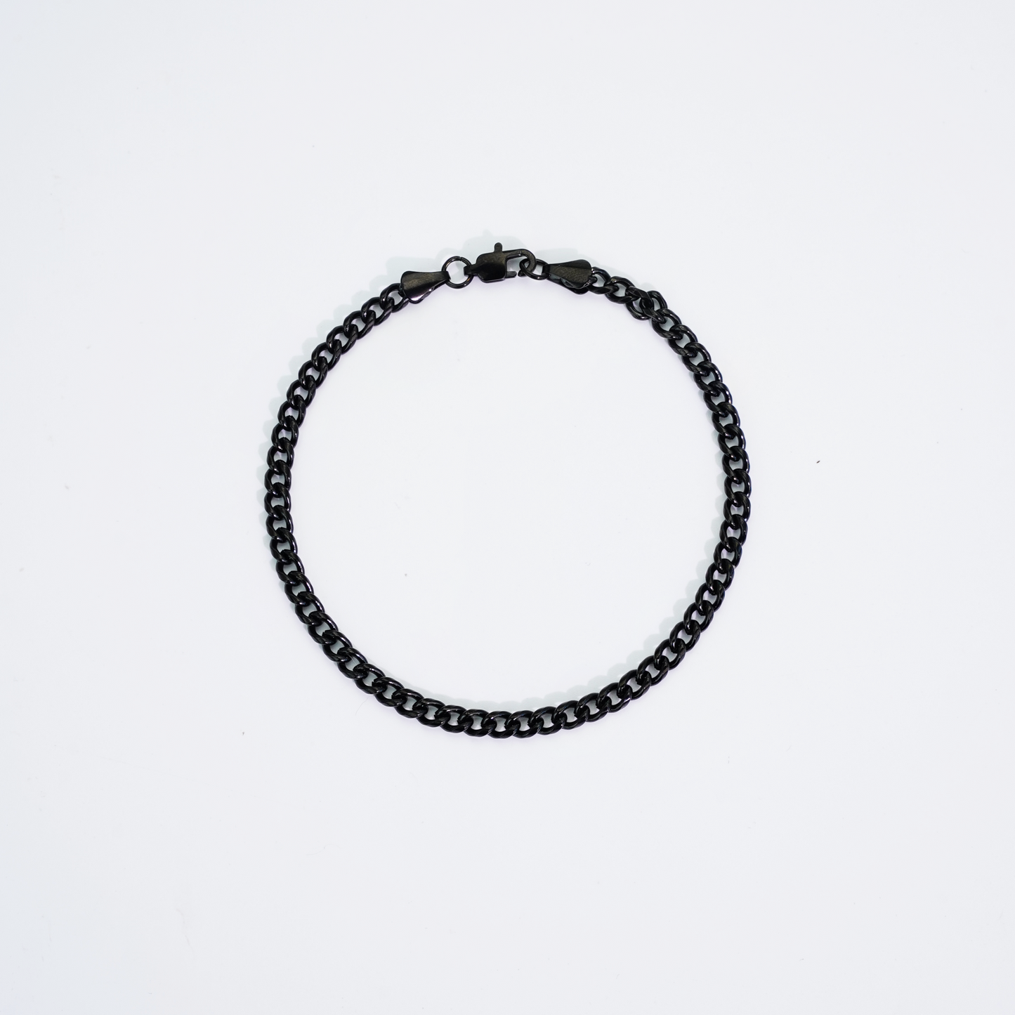 Cuban Bracelet Black 4mm