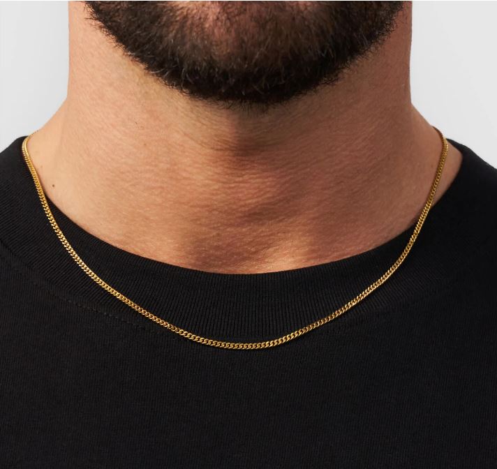 Cuban Chain Gold 2mm