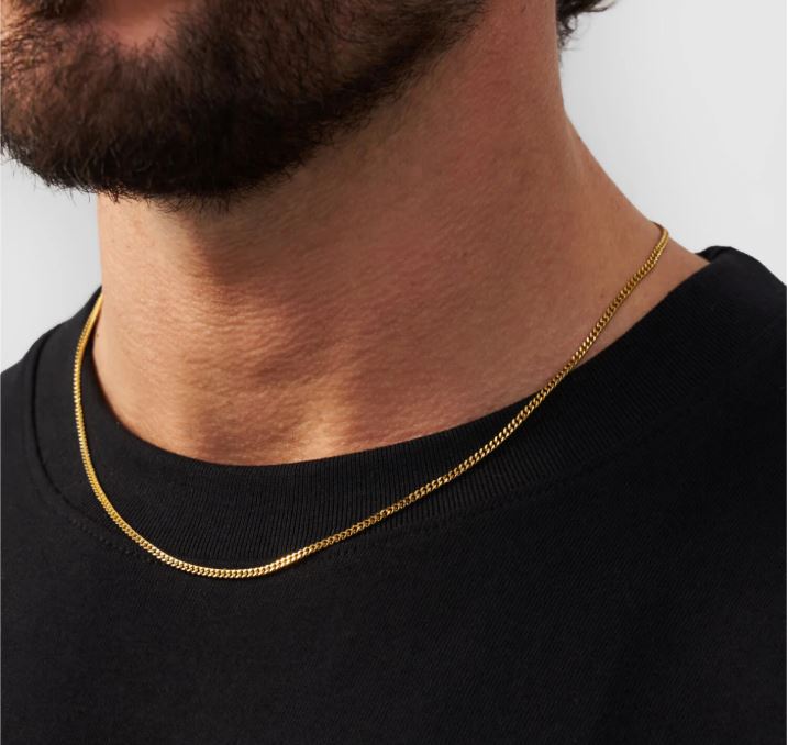 Cuban Chain Gold 2mm