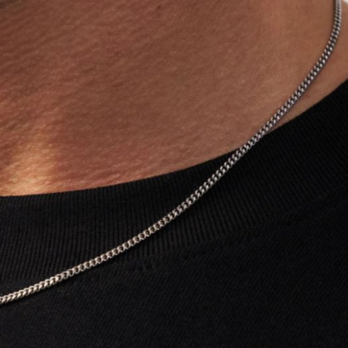Cuban Chain Silver 2mm