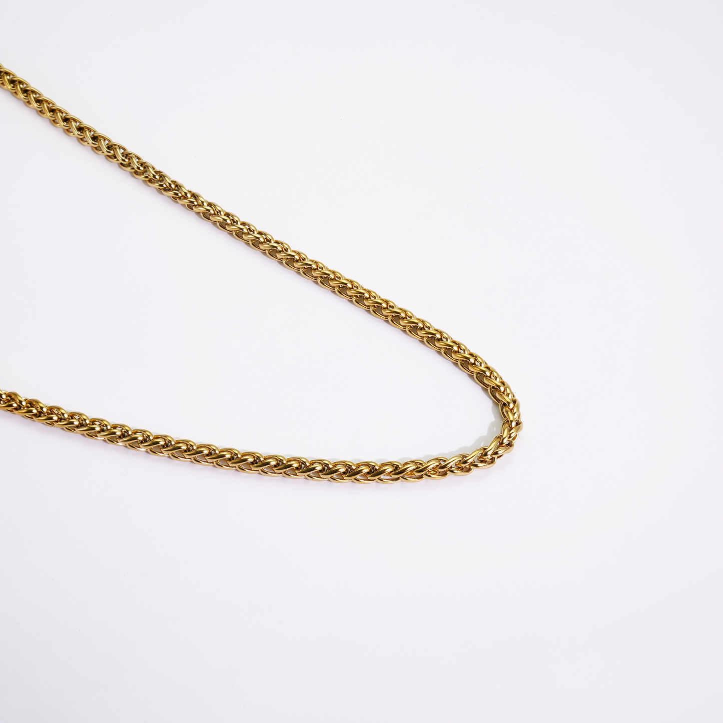 6mm Wheat Chain Gold