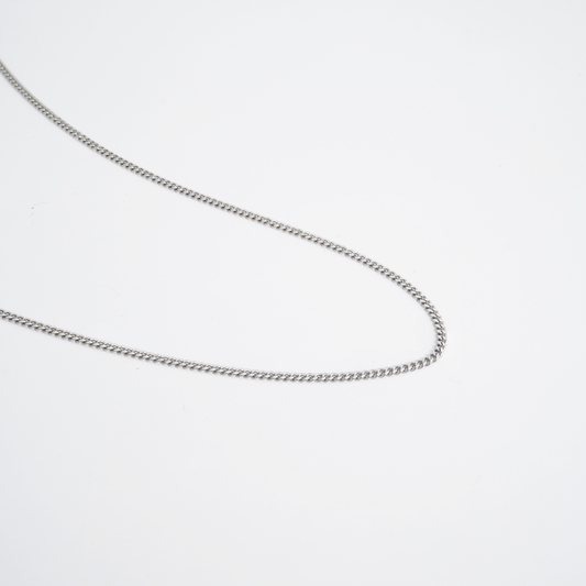 Cuban Chain Silver 2mm