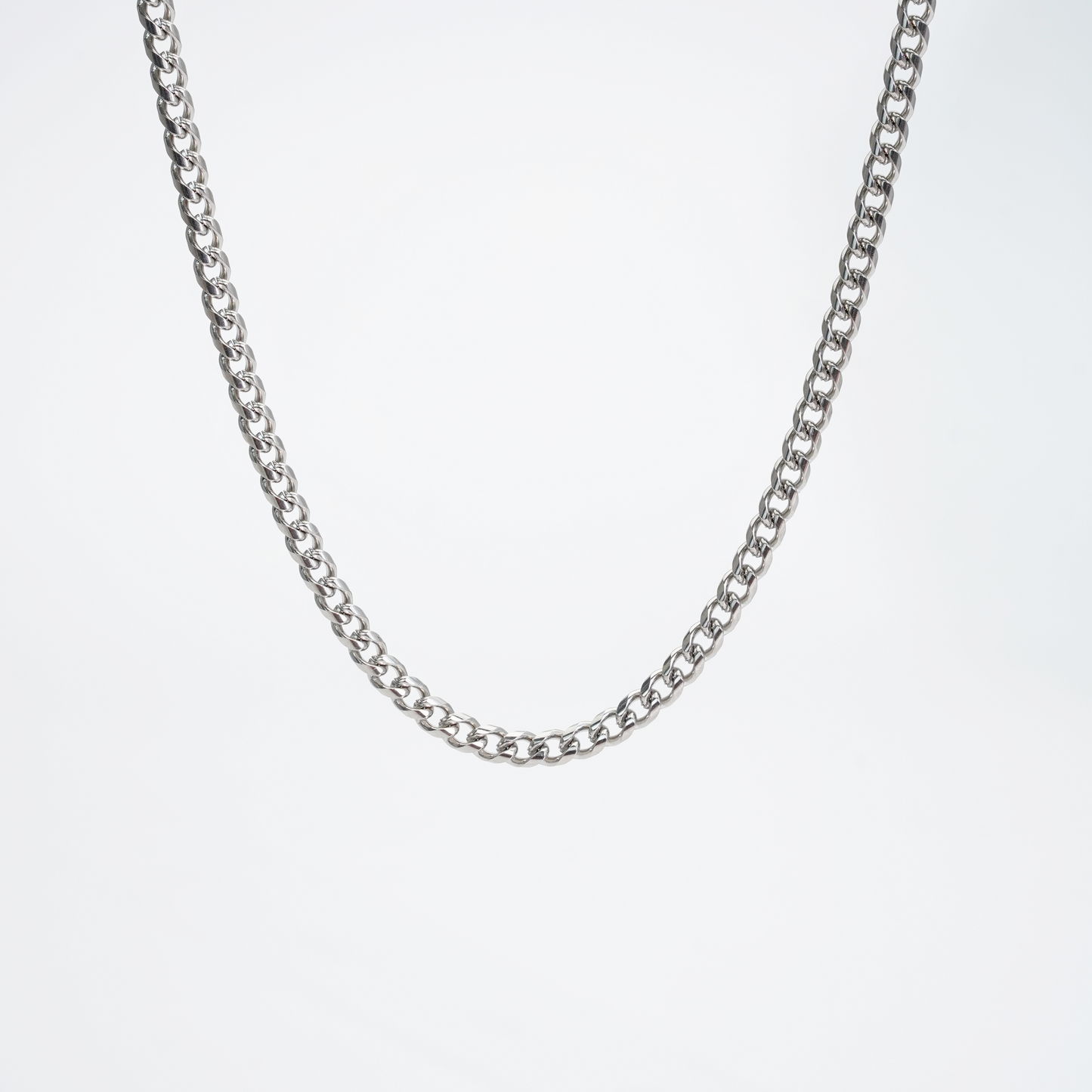 Cuban Chain Silver 4mm