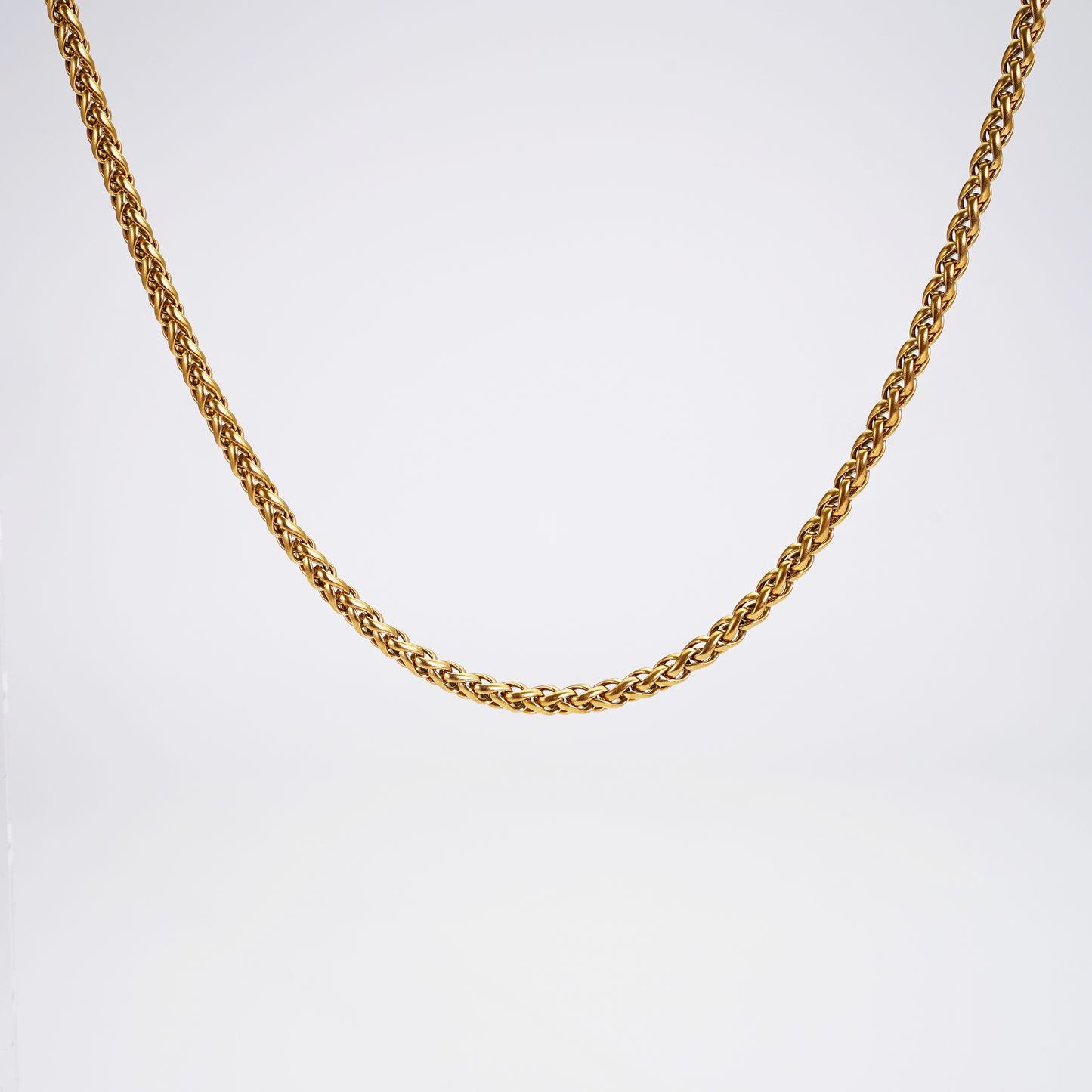 4mm Wheat Chain Gold