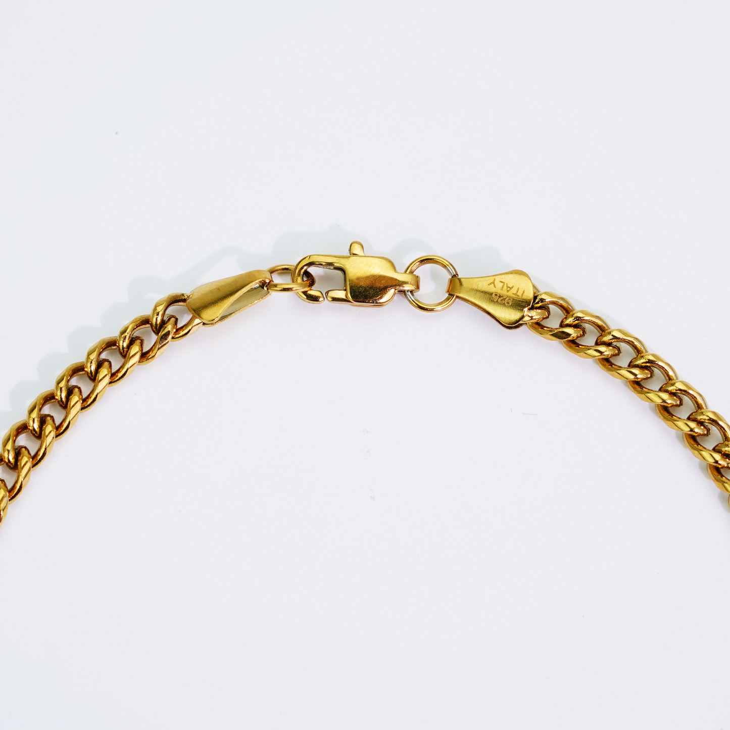 Cuban Bracelet Gold 4mm
