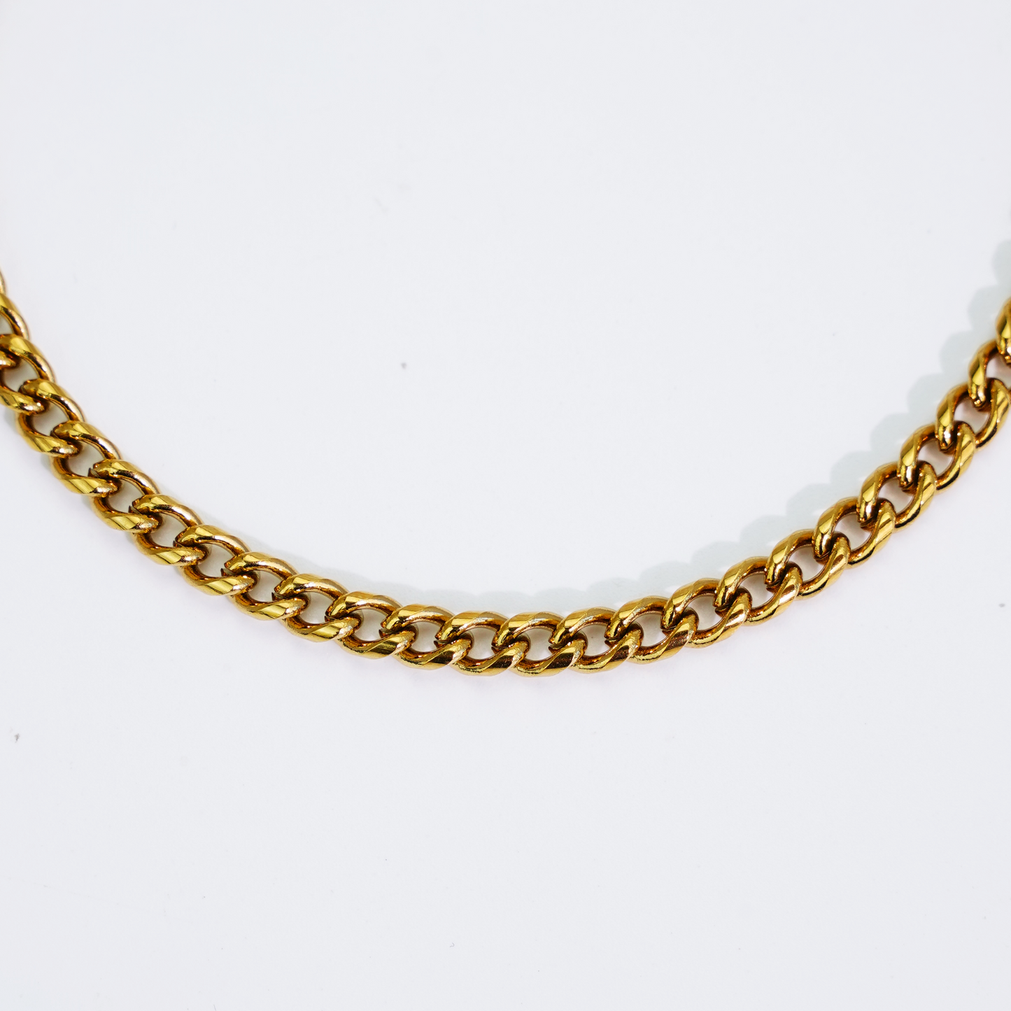 Cuban Bracelet Gold 4mm
