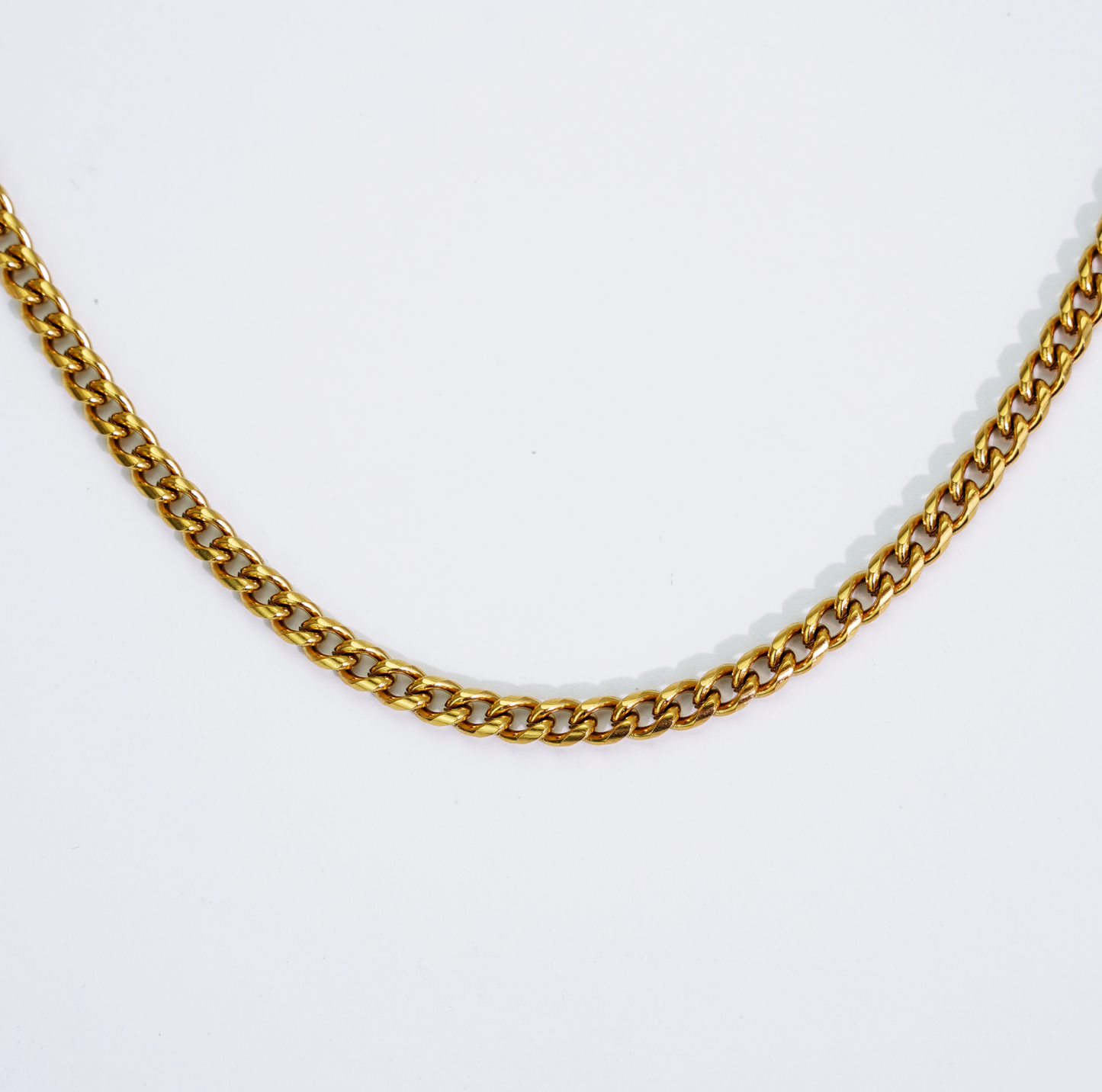 Cuban Chain Gold 4mm