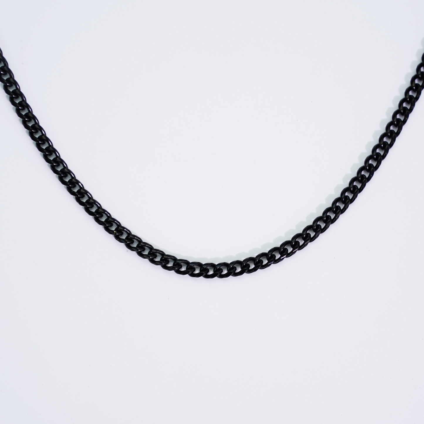 Cuban Chain Black 4mm