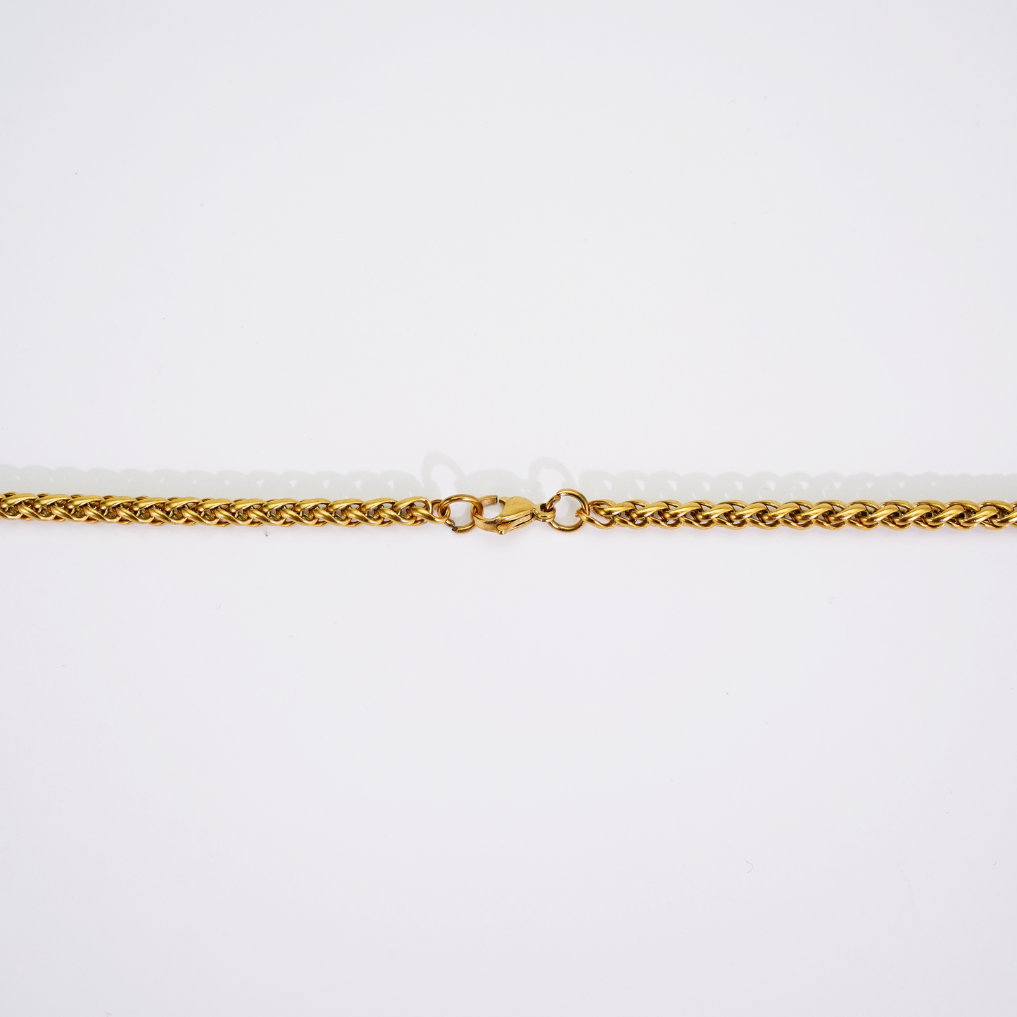 4mm Wheat Chain Gold
