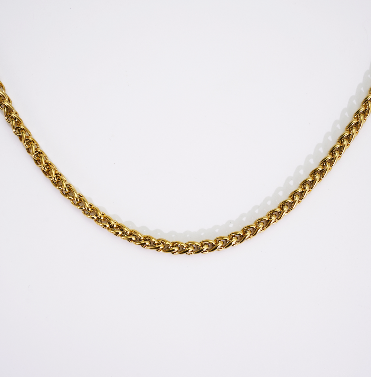 6mm Wheat Chain Gold