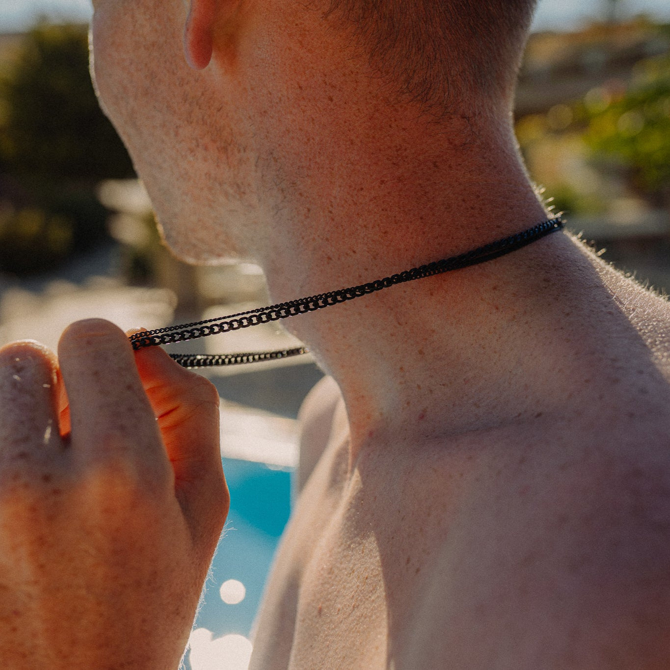 Cuban Chain Black 2mm