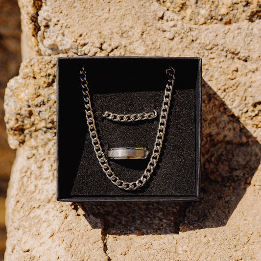 Essential Set Silver 4mm