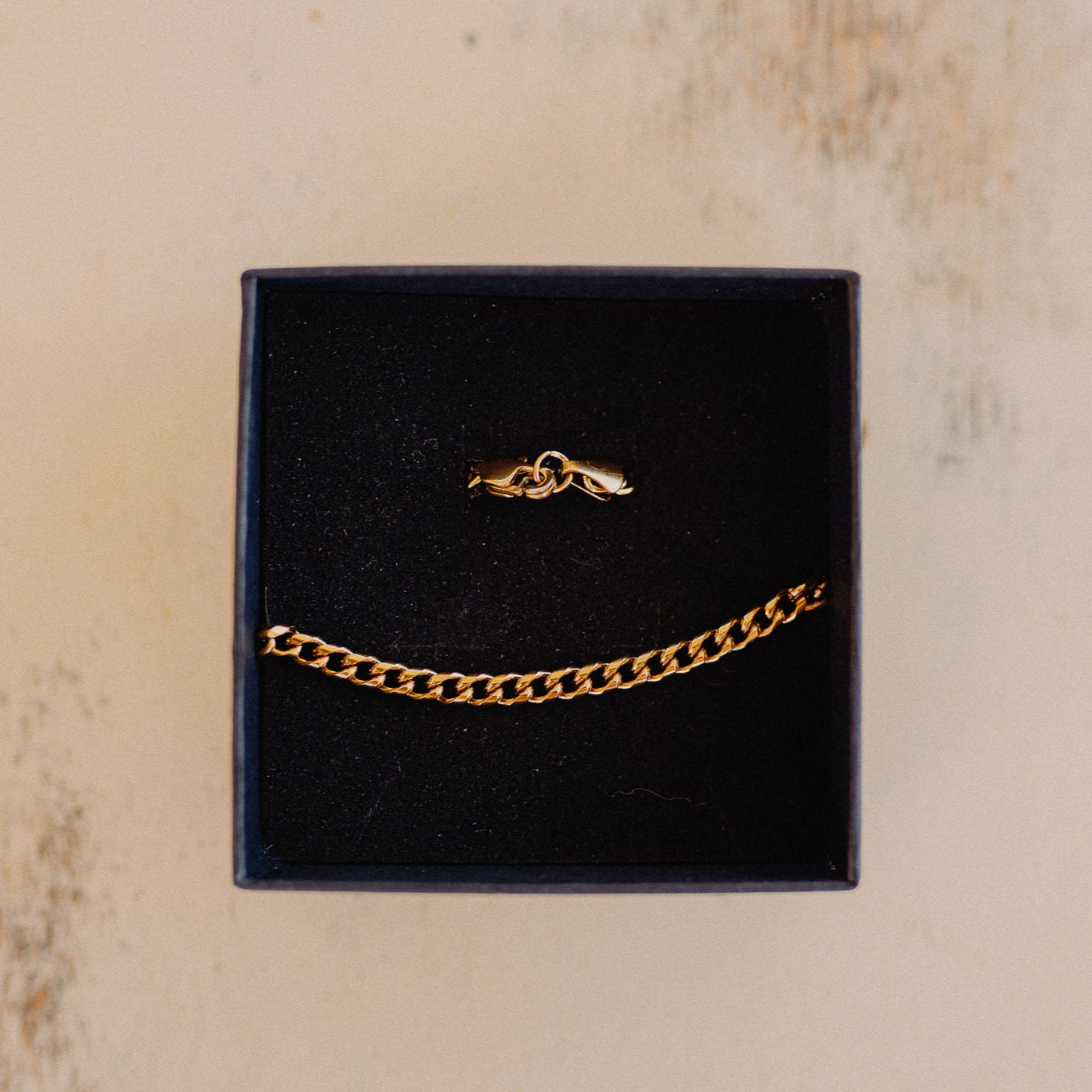 Cuban Bracelet Gold 4mm