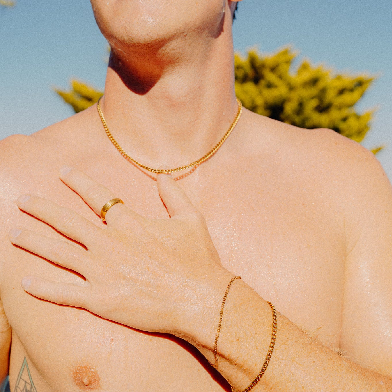 Cuban Chain Gold 4mm