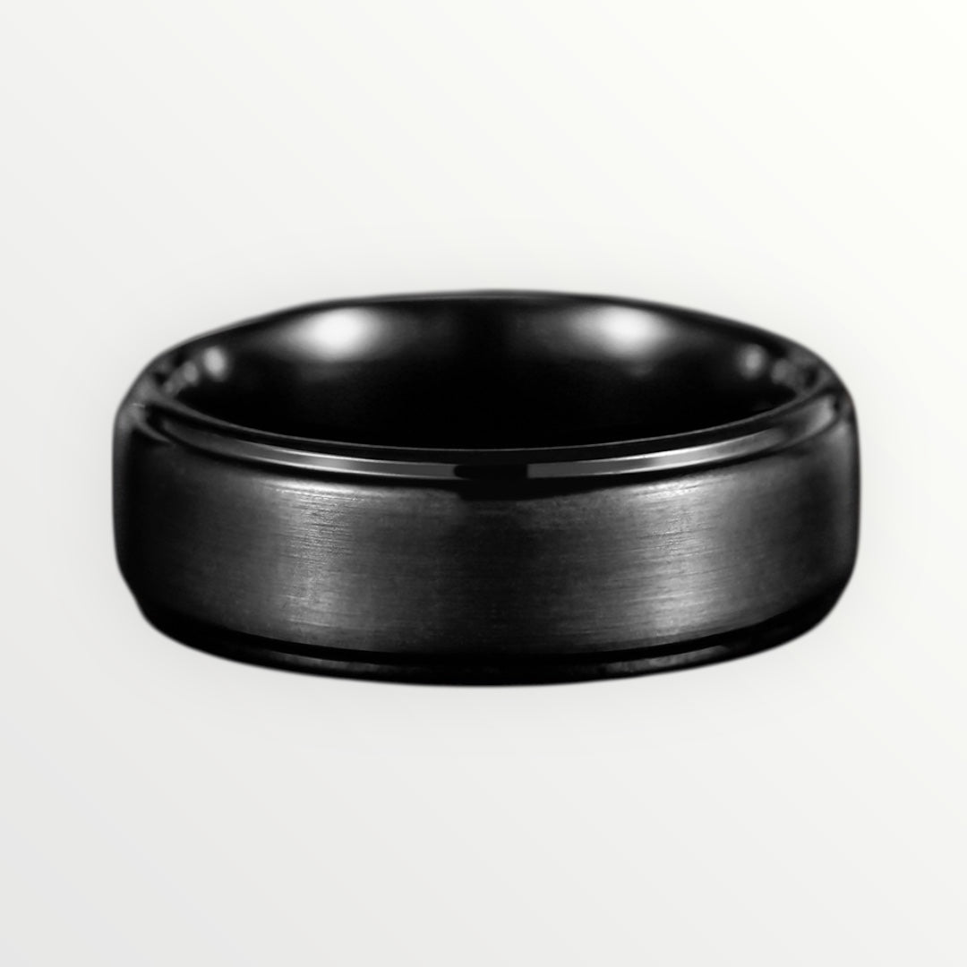 Tungsten Carbide Ring Black