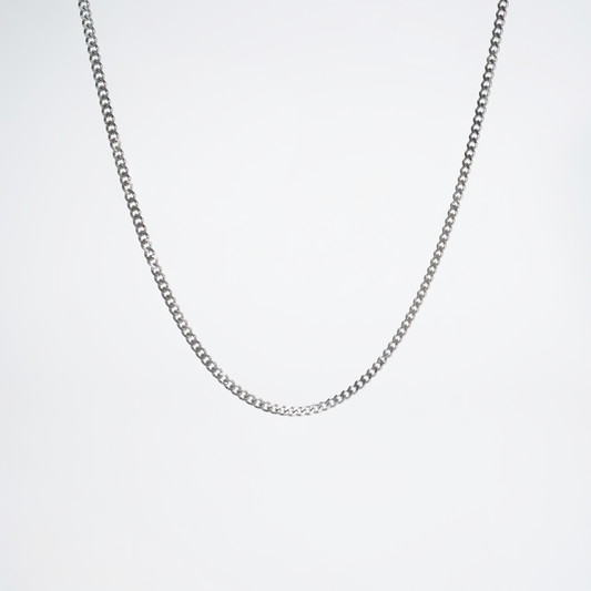 Cuban Chain Silver 2mm
