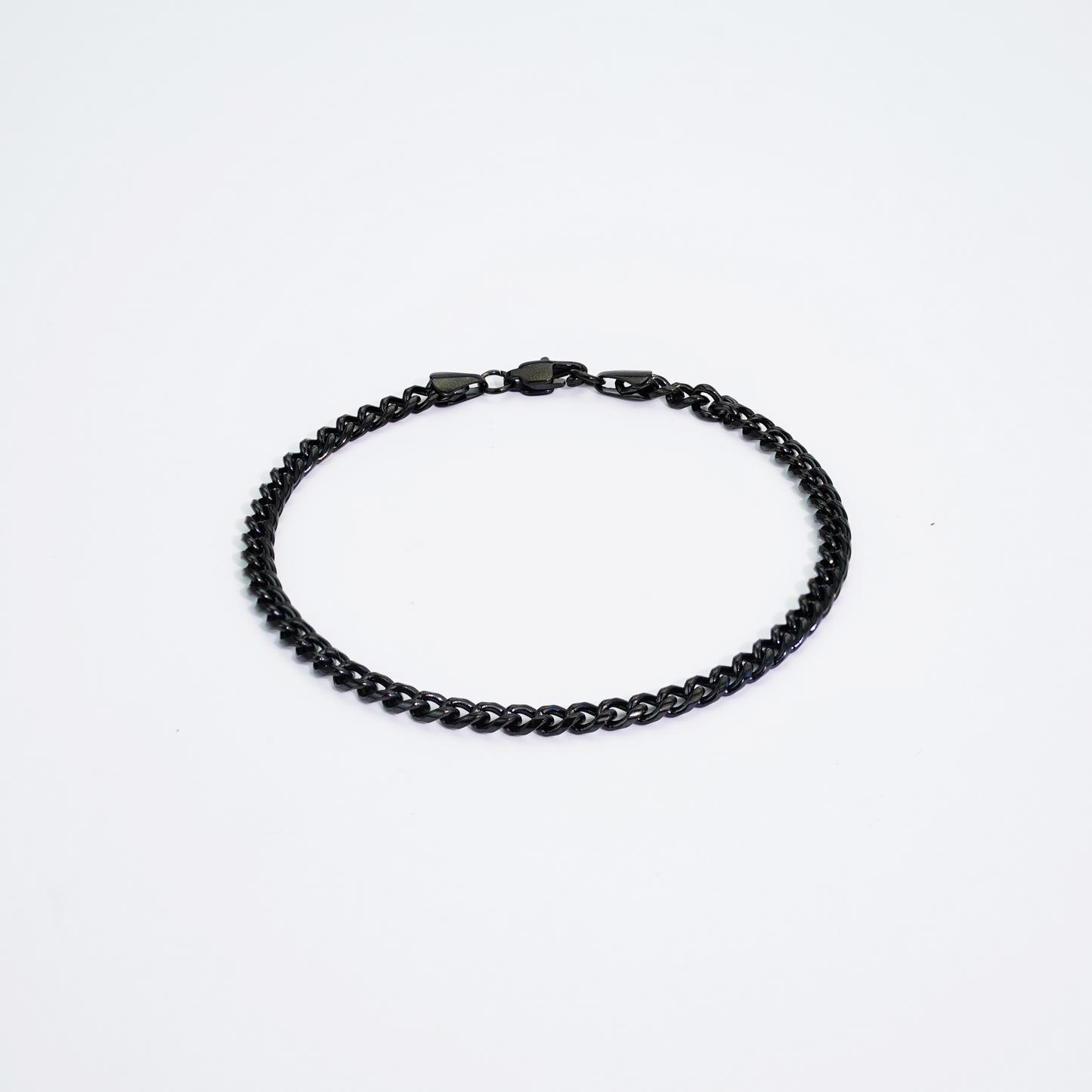 Cuban Bracelet Black 4mm