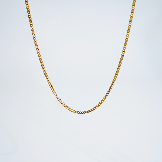 Cuban Chain Gold 2mm