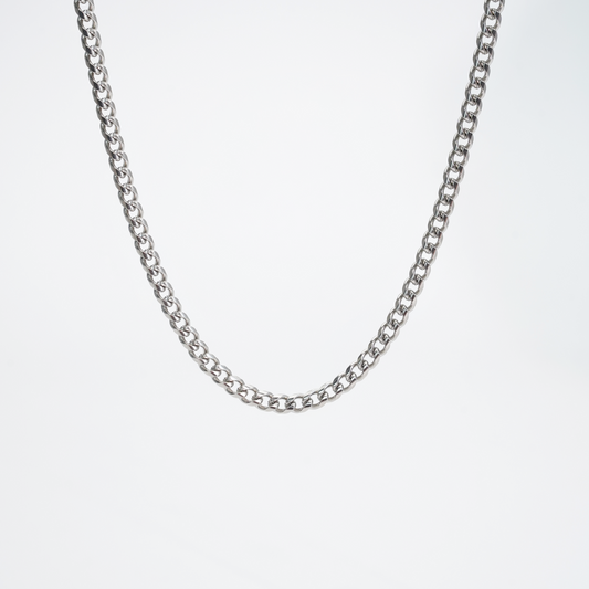 Cuban Chain Silver 4mm