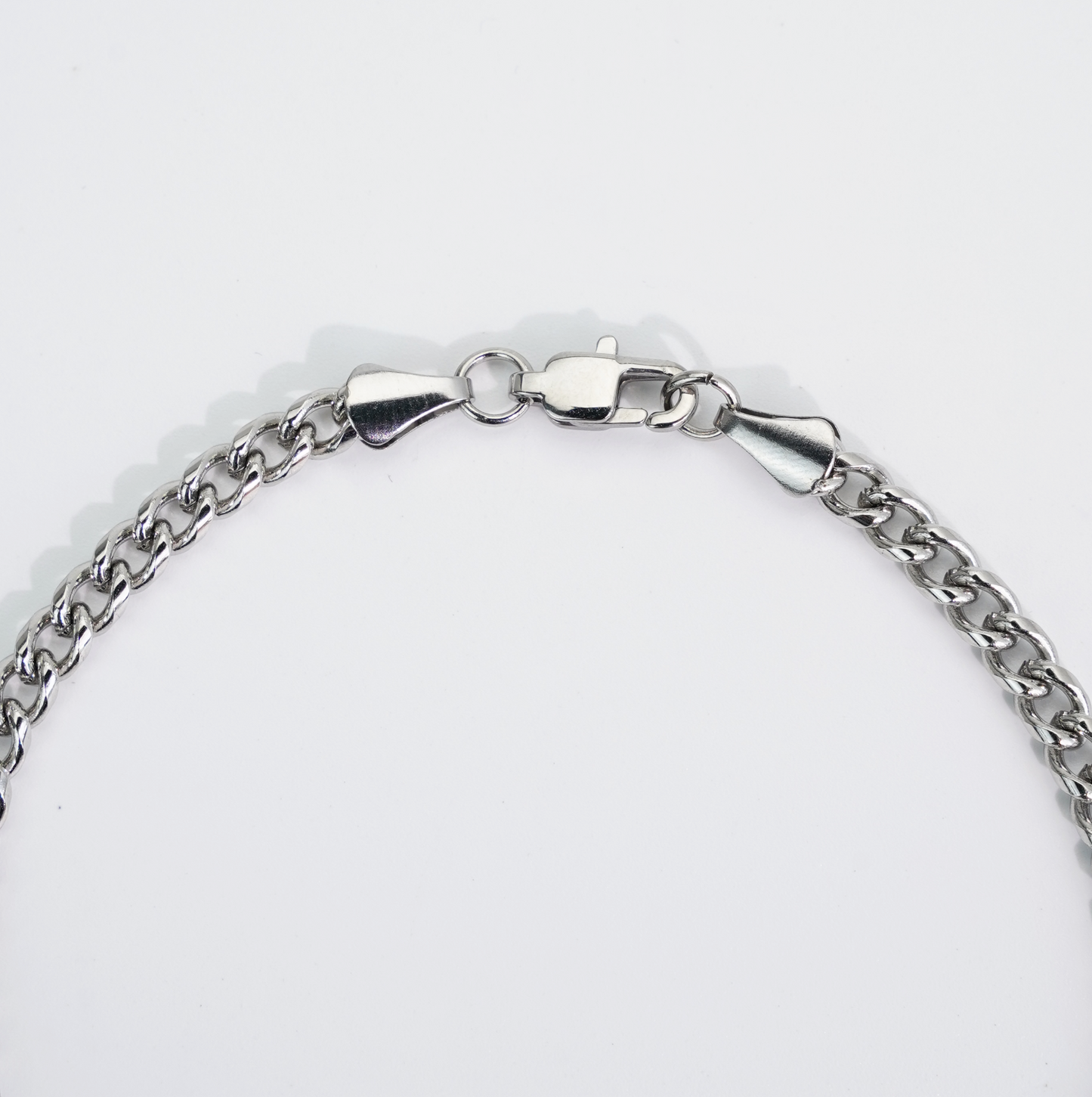 Cuban Bracelet Silver 4mm