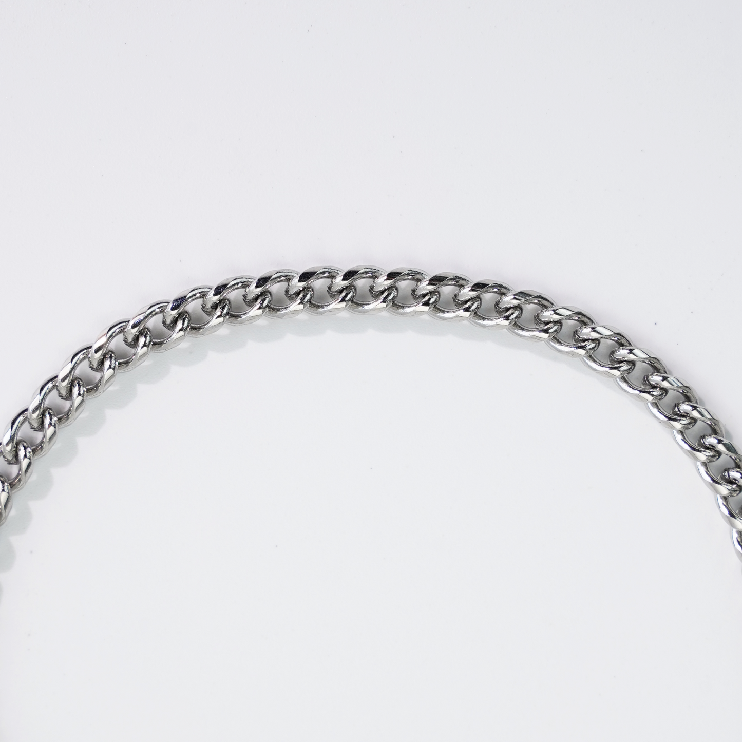 Cuban Bracelet Silver 4mm
