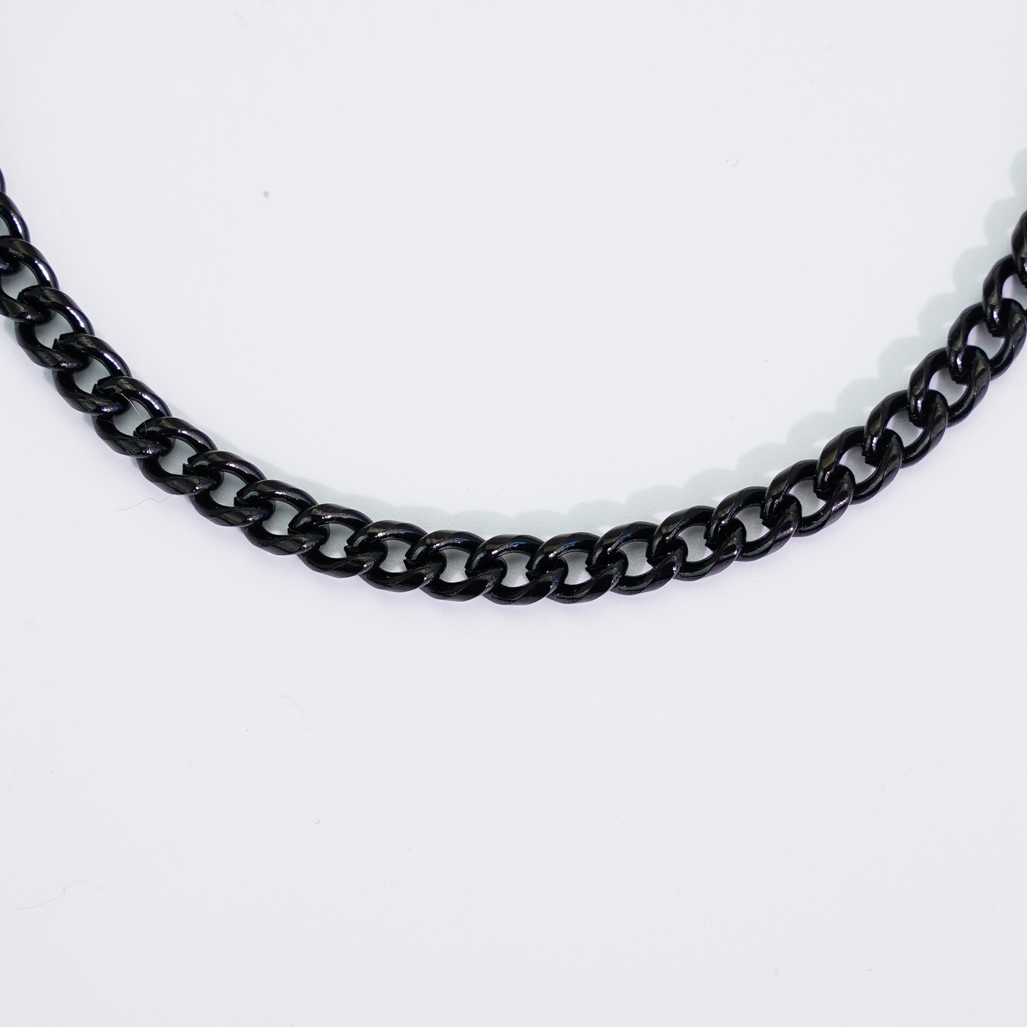 Cuban Bracelet Black 4mm