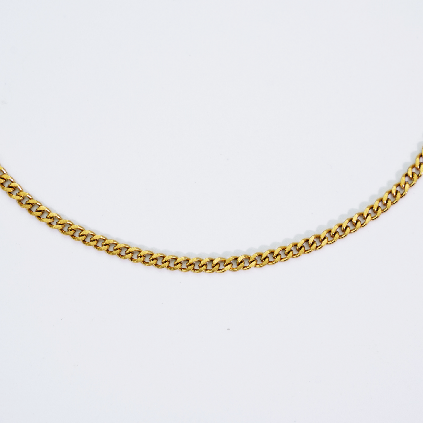 Cuban Bracelet Gold 2mm