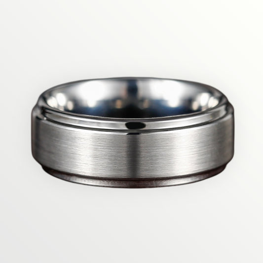 Tungsten Ring Silver